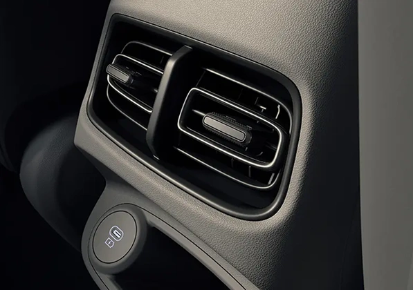 Saída de ar para passageiros