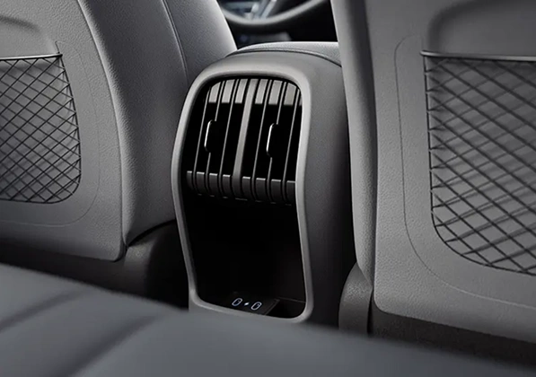 Saída de ar para passageiros