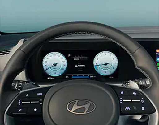 Volante com  comandos  interativos