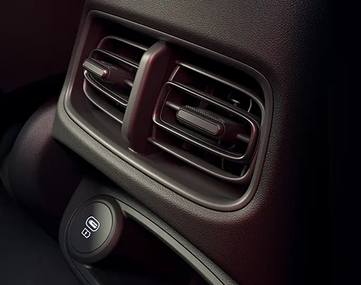 Saída de ar para passageiros