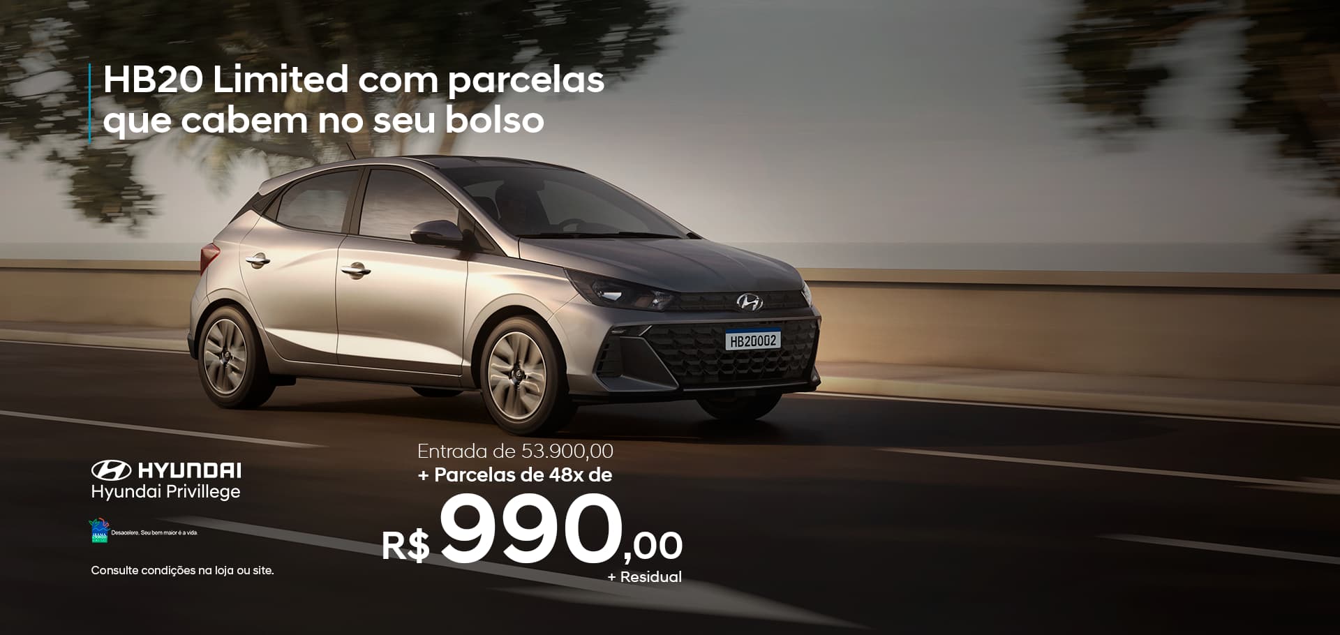 banner hb20 limited - parcelas
