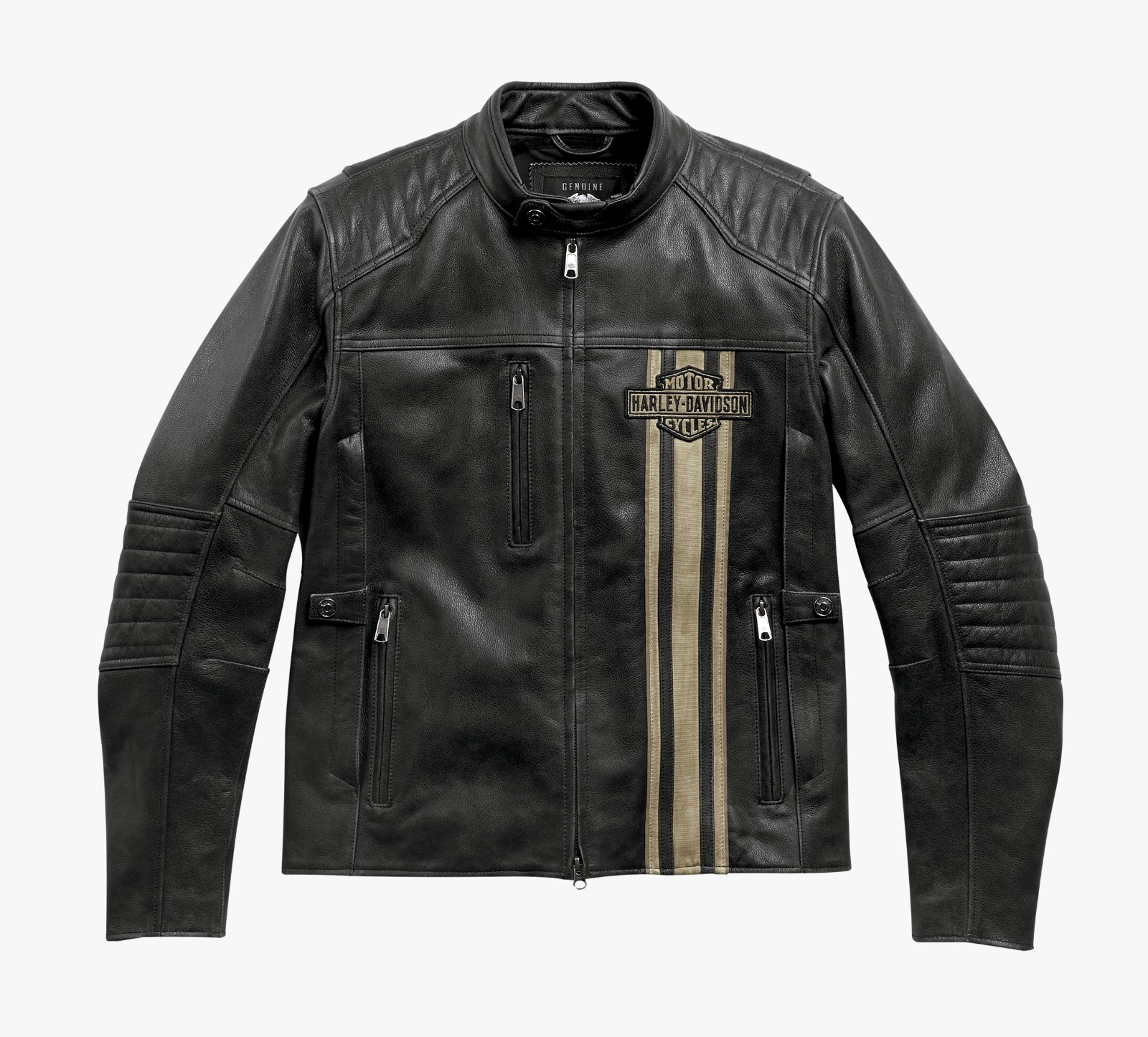 Jaqueta de couro HD Triple Vent Passing Link II masculina R$5.600,00