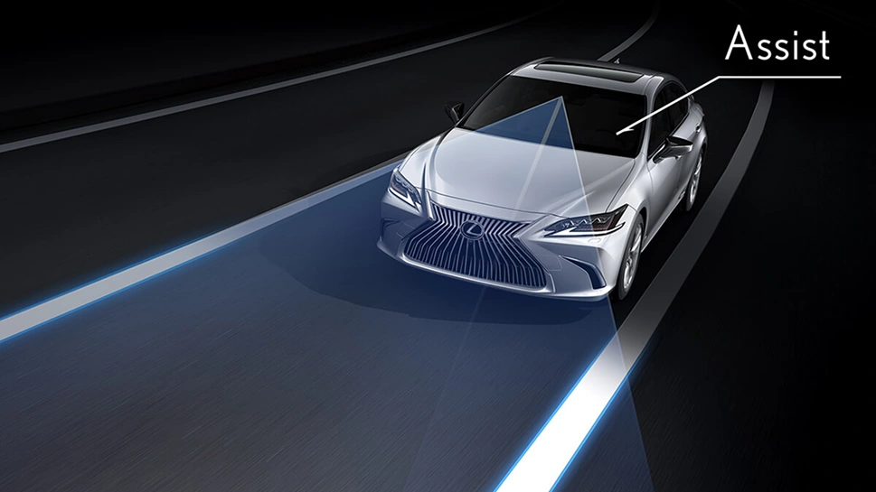 Assistente de permanência na faixa