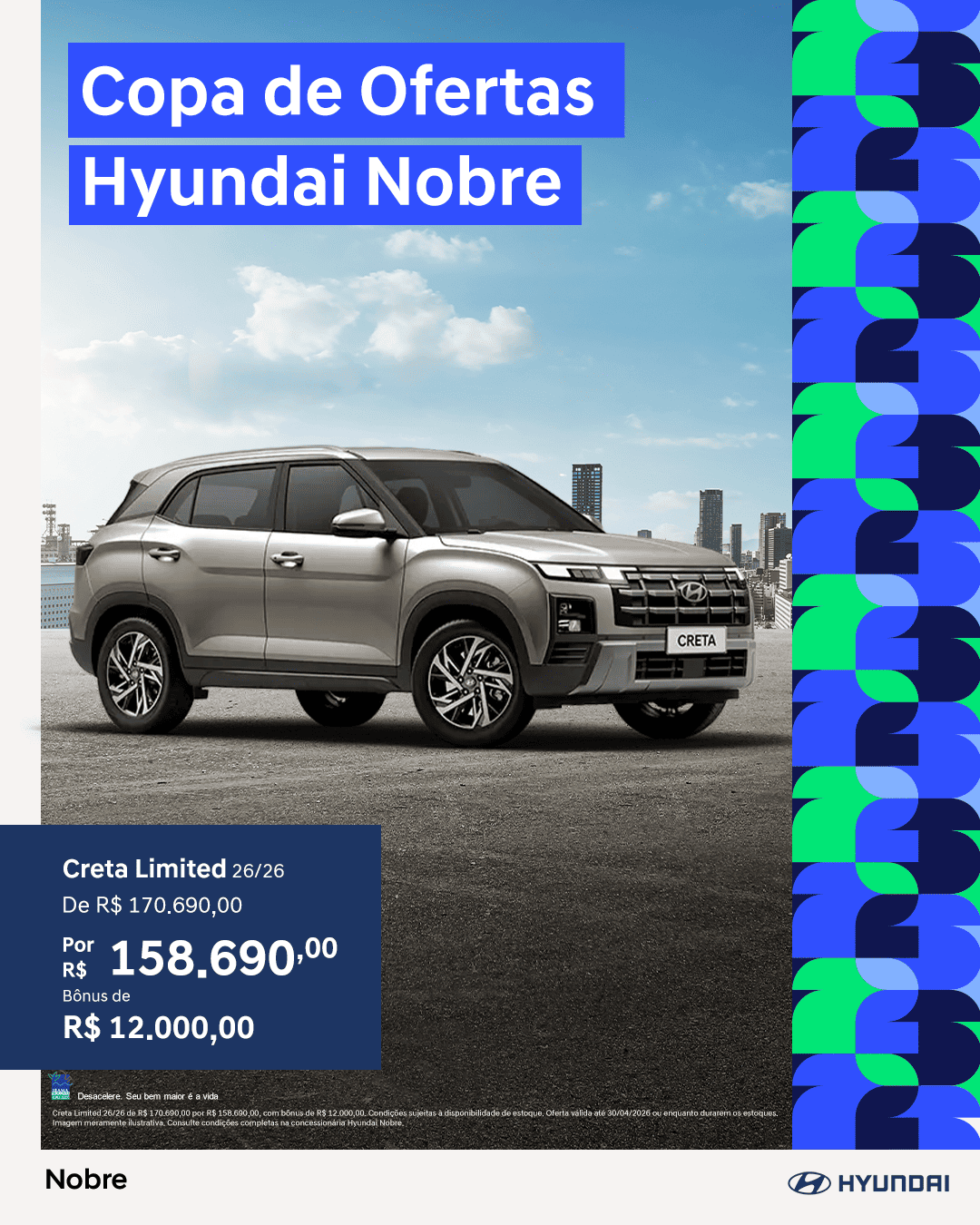 Creta Limited 1.0 TB 12V Flex Aut.