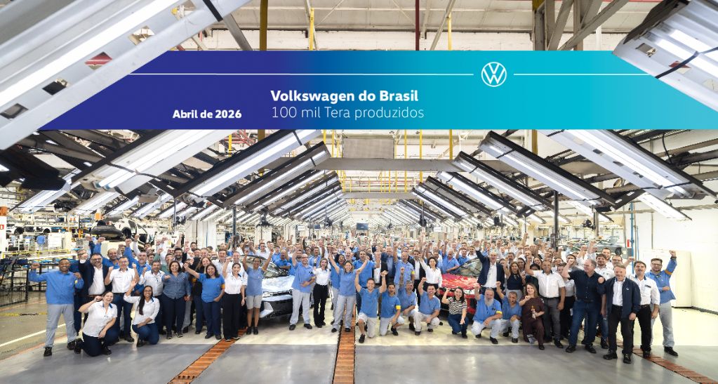 VW Tera: 100 mil unidades produzidas e o SUV mais vendido do Brasil