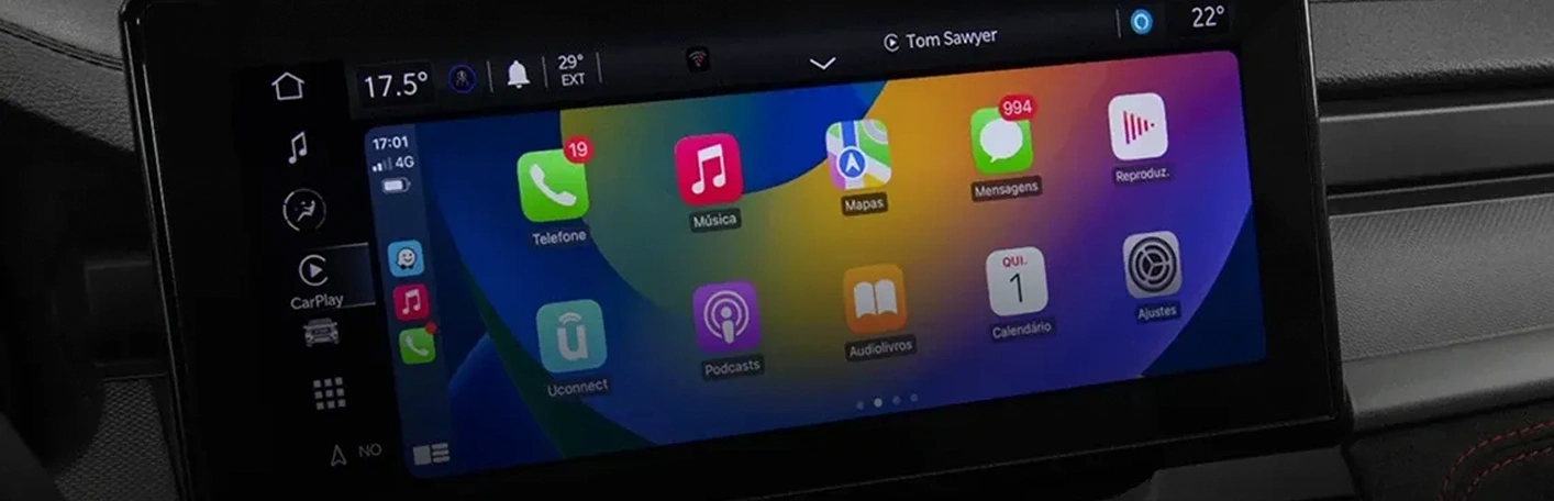 Mais de 22" em telas