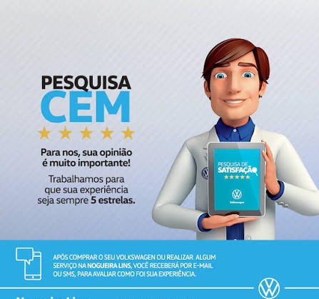 Volkswagen Caraigá é referência em vendas e pós-vendas com excelência comprovada