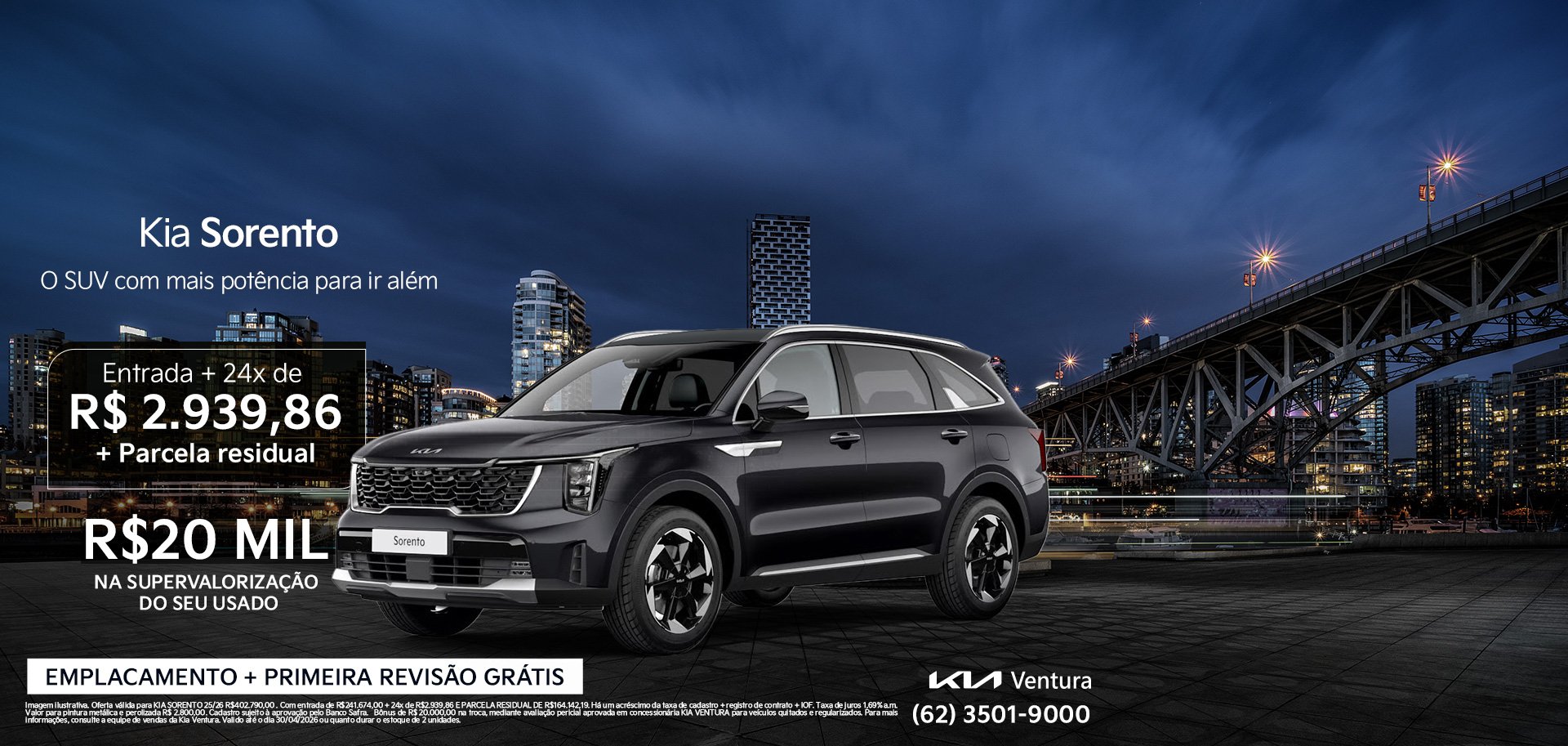 Sorento - Oferta Evolution - Abril