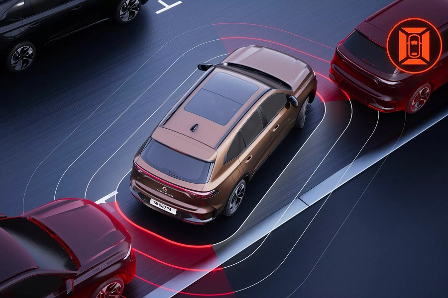 Câmera 360° com visão 3 d (AVM)