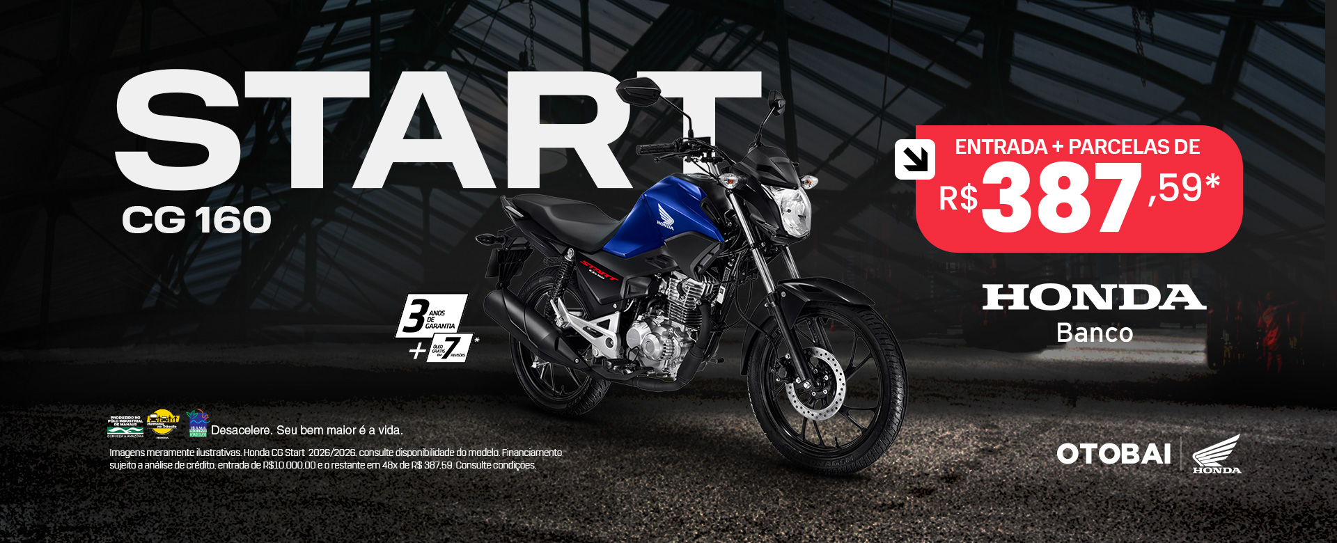 banner HDA - CG 160 START