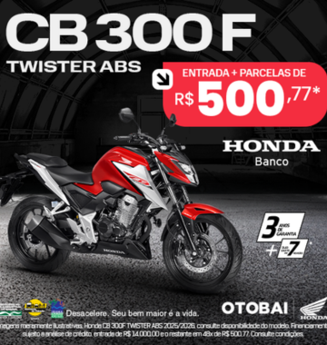 banner CB 300F TWISTER