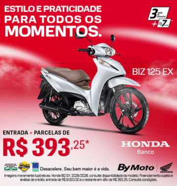 banner BIZ 125 EX