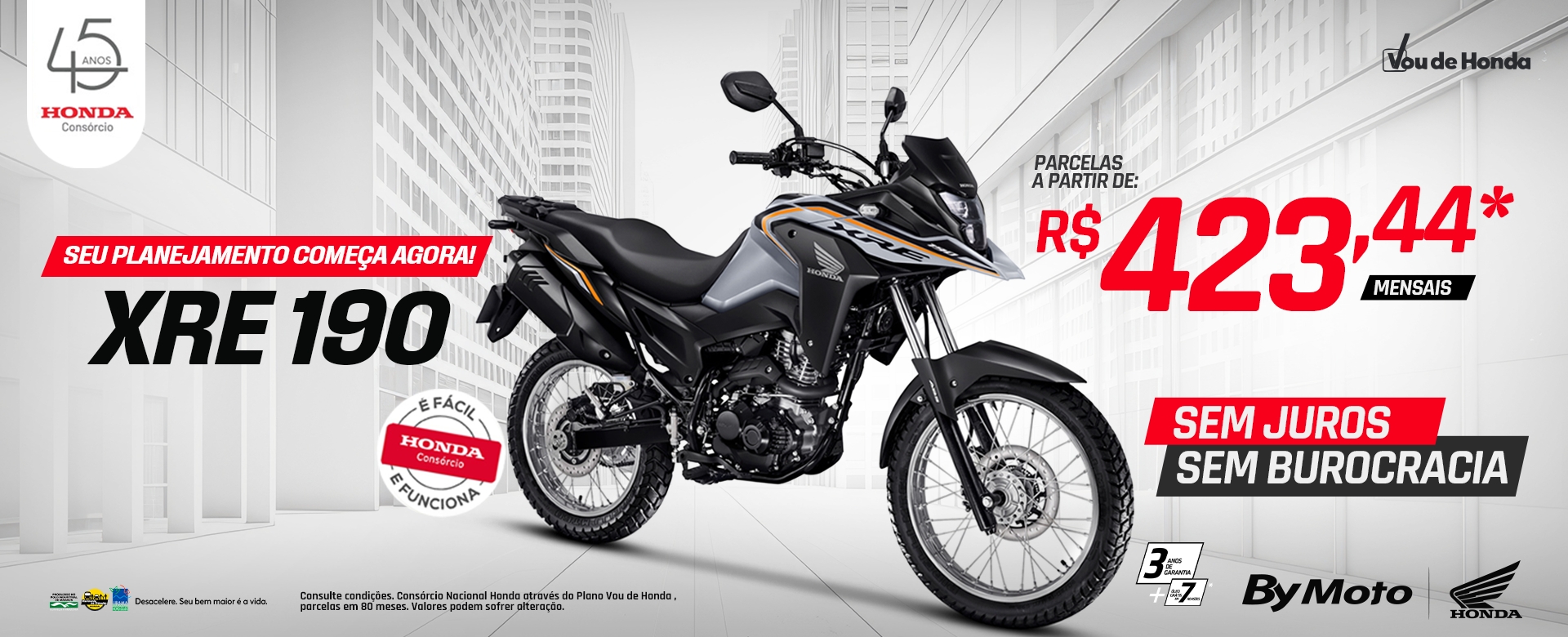 banner CNH - XRE 190