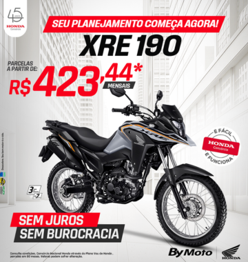banner CNH - XRE 190