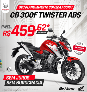 banner CNH - CB 300F TWISTER
