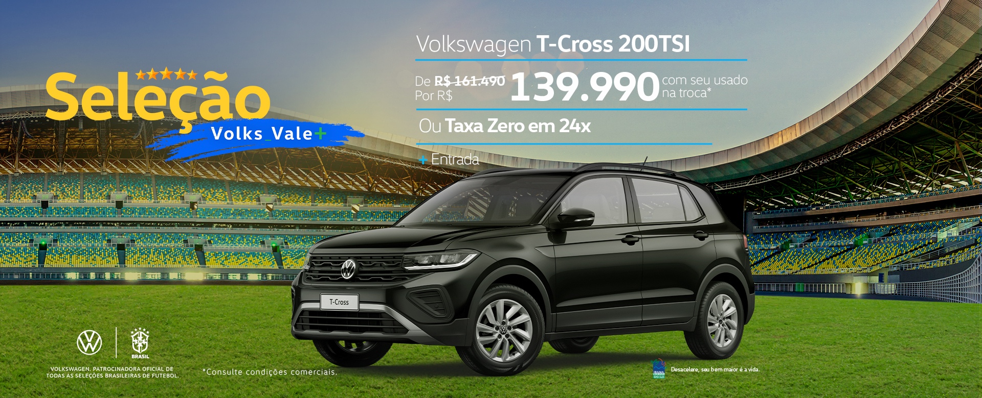 banner t-cross 200 tsi
