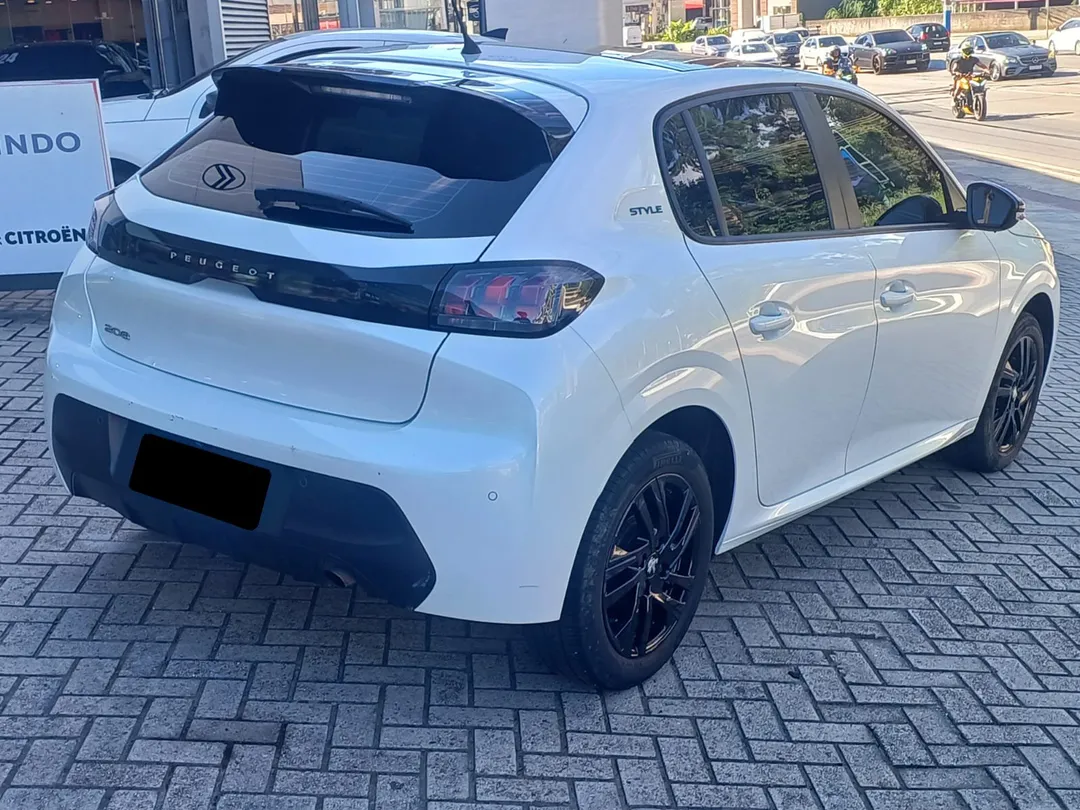 peugeot 208 208 style 1.0 flex 6v 5p mec.