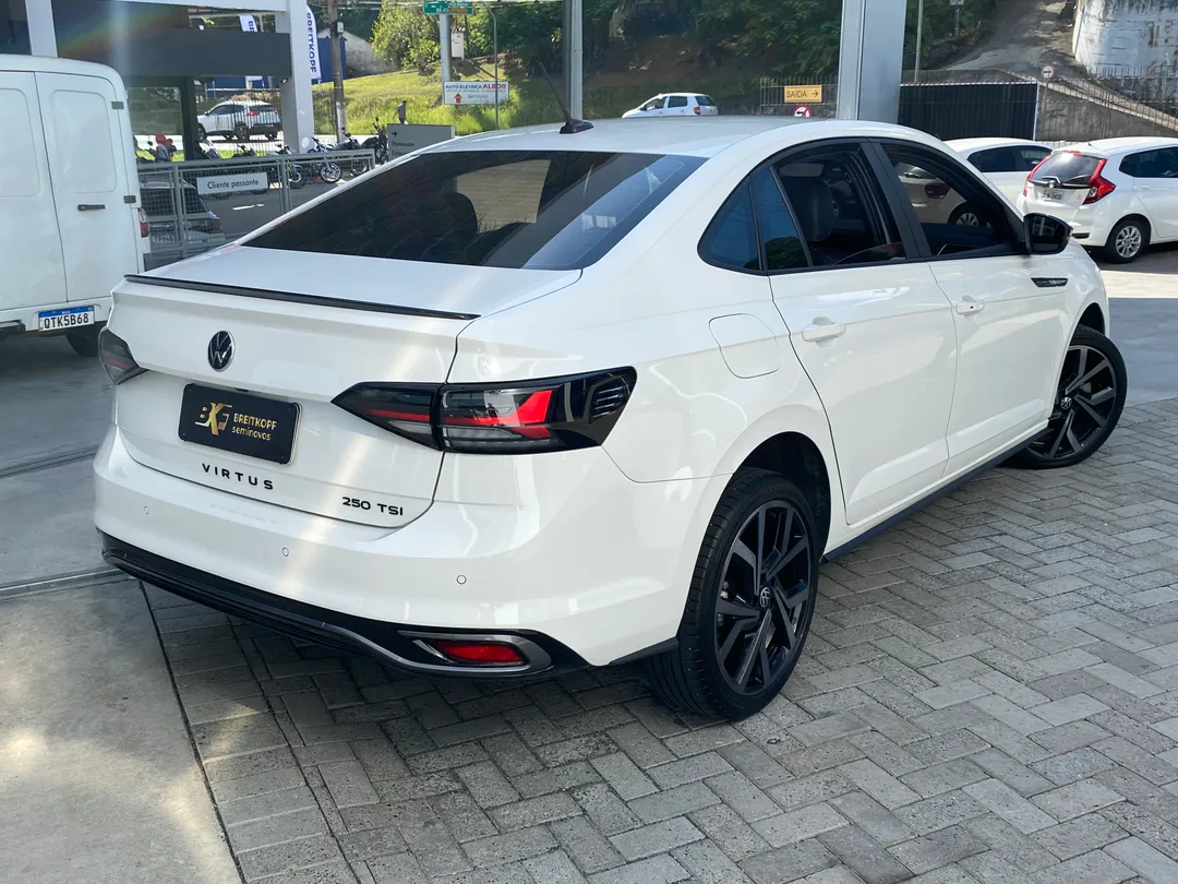 vw - volkswagen virtus exclusive 250tsi 1.4 flex 16v aut