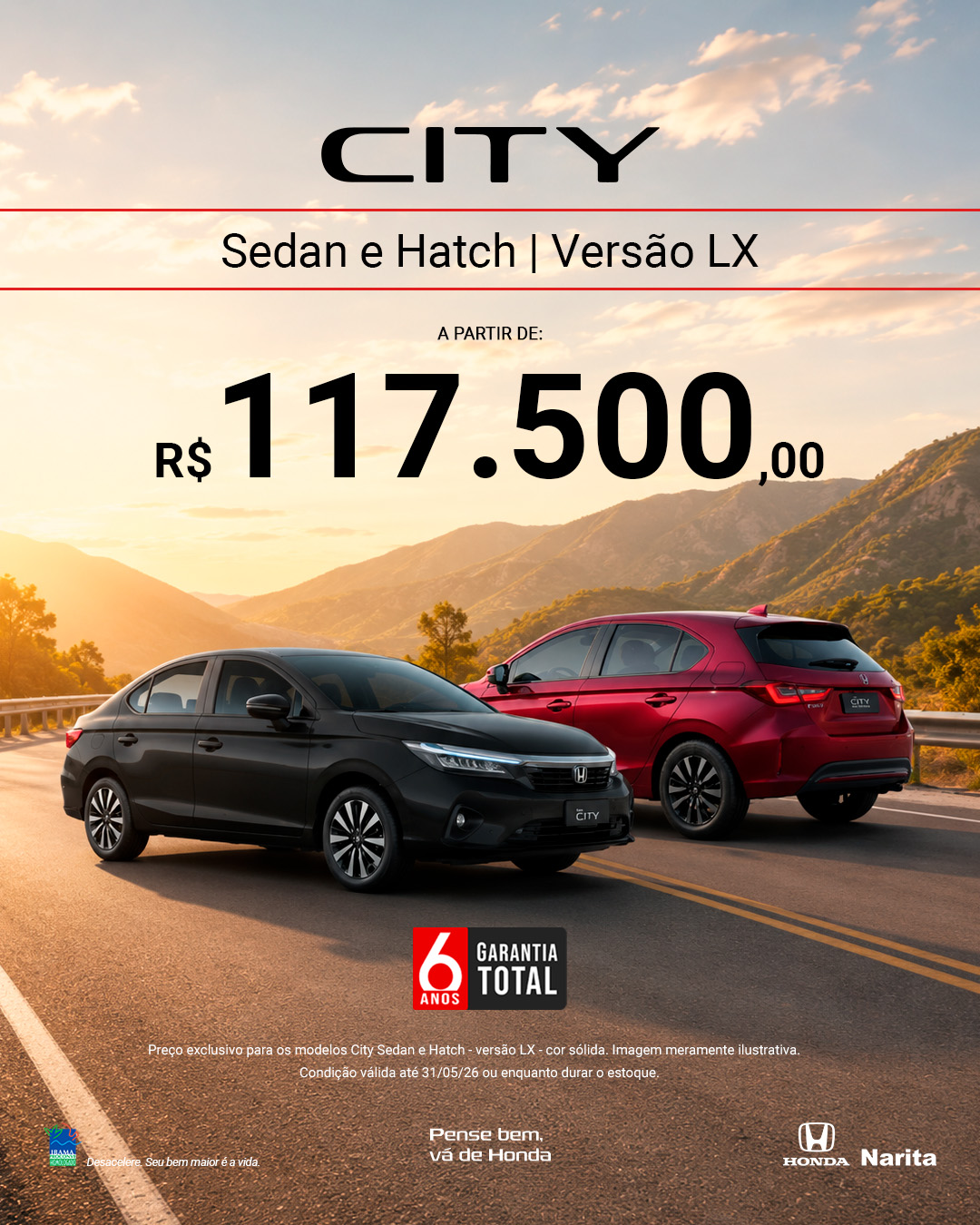 City promoção