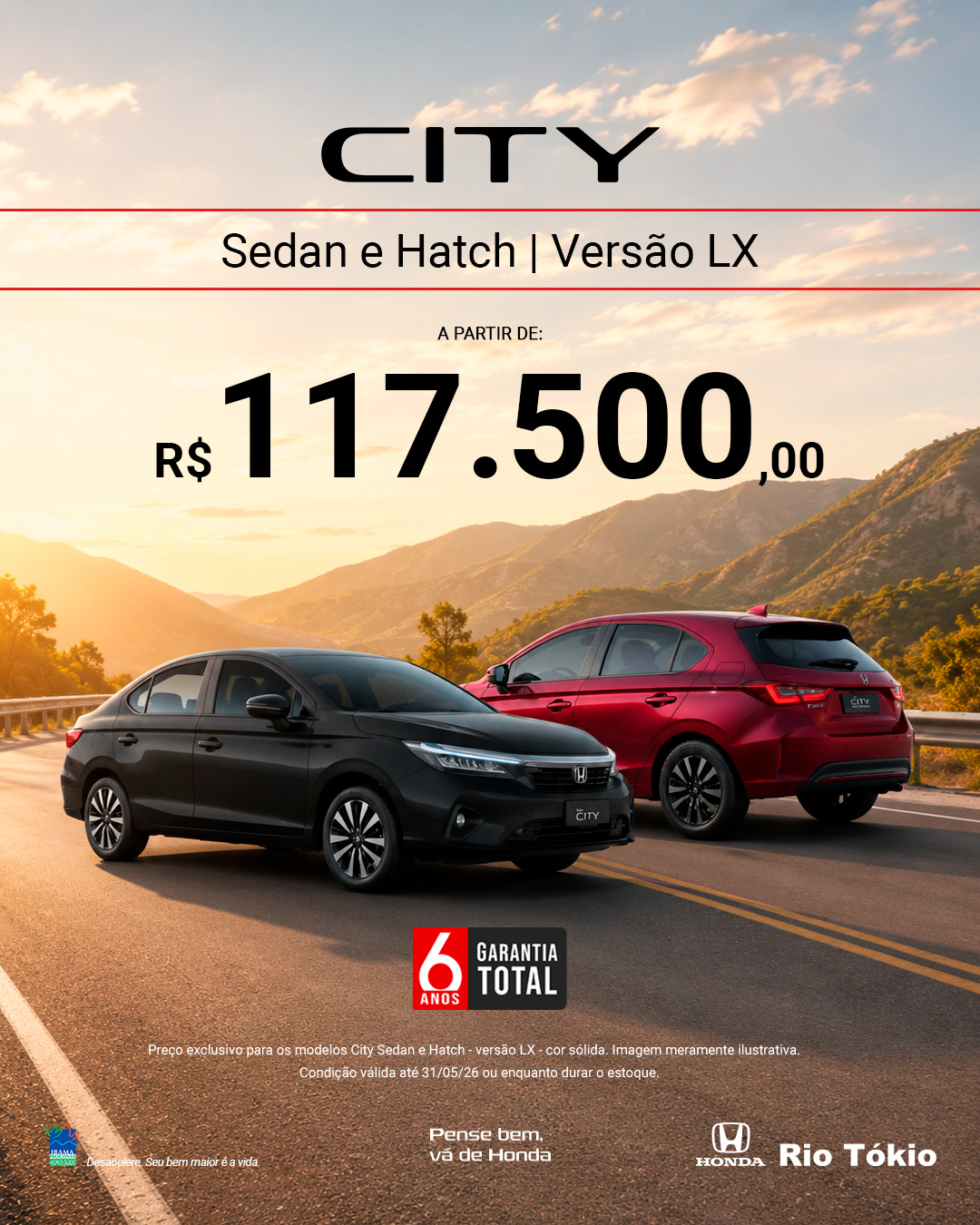 City promoção