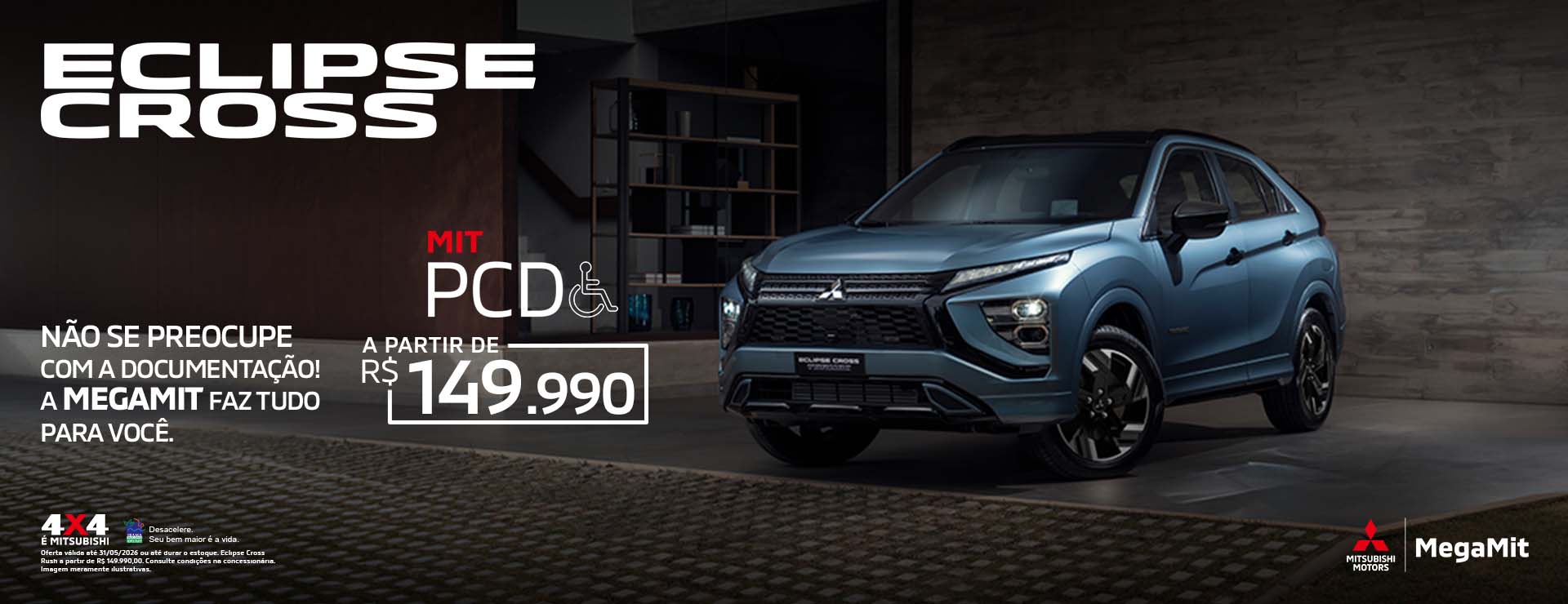 banner eclipse cross - maio - pcd