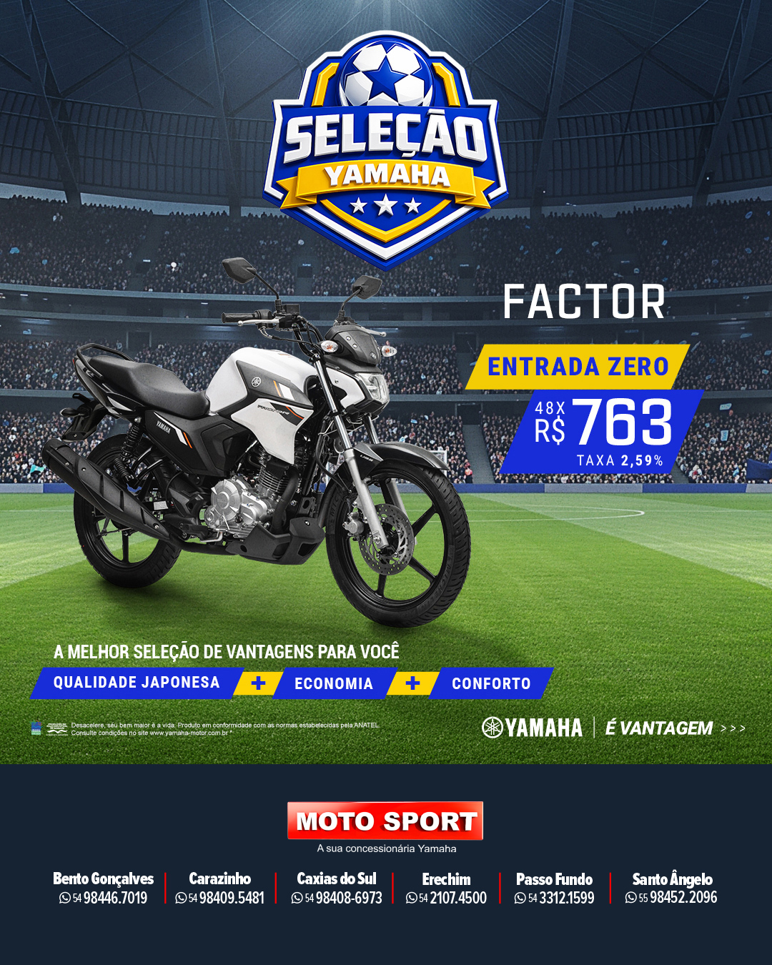Seleção Yamaha