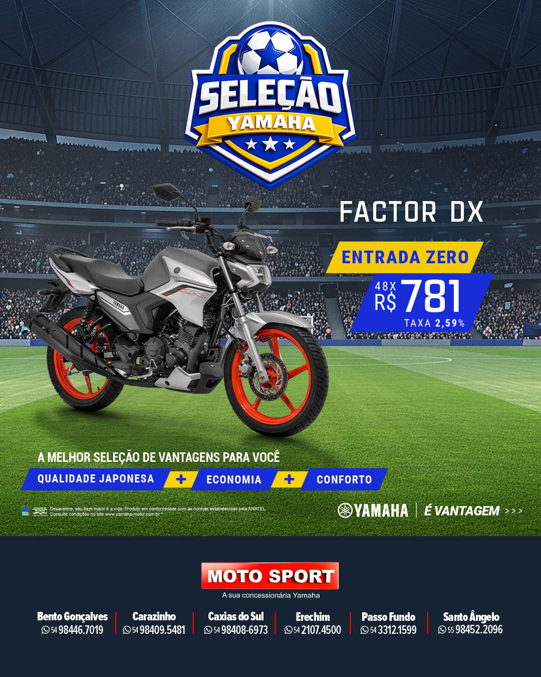 Seleção Yamaha