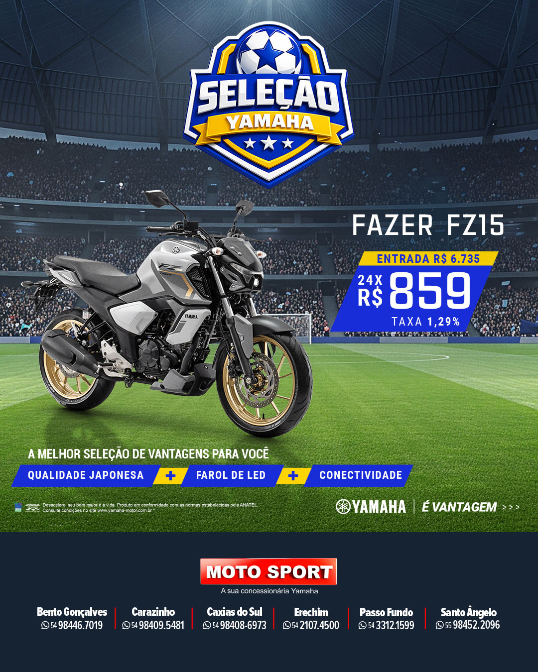 Seleção Yamaha