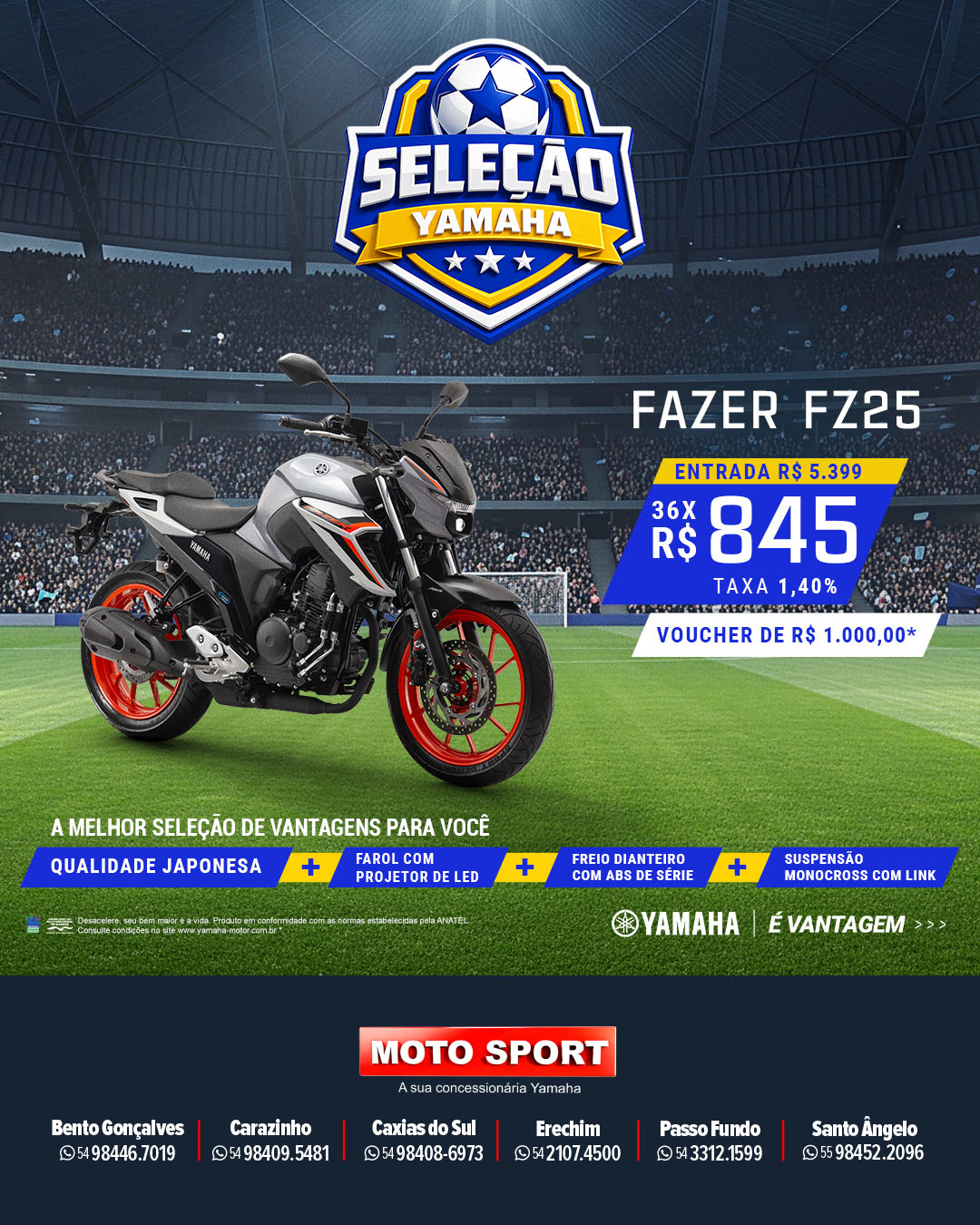 Seleção Yamaha