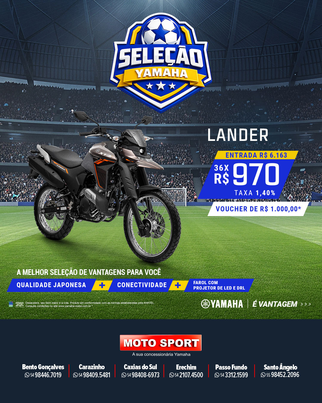 Seleção Yamaha