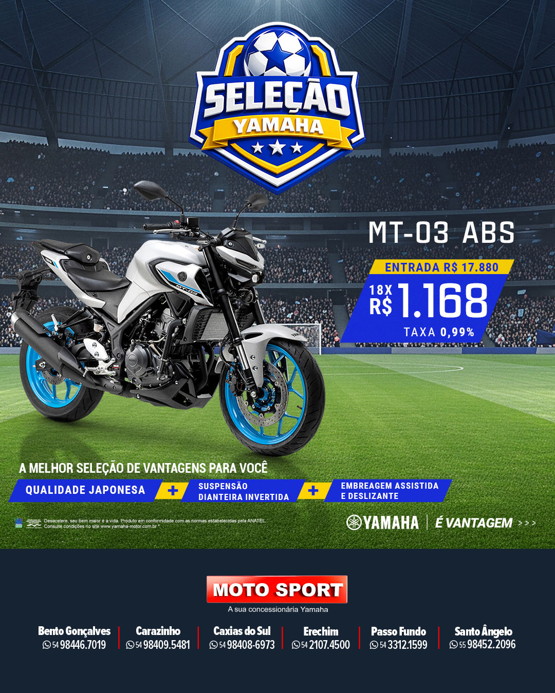 Seleção Yamaha