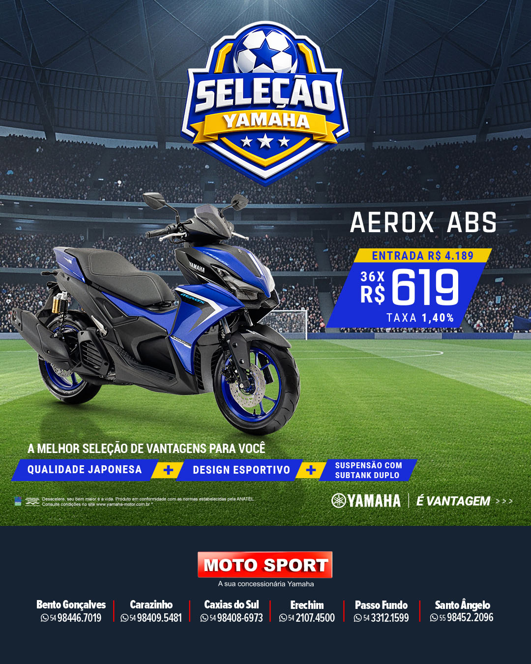 Seleção Yamaha