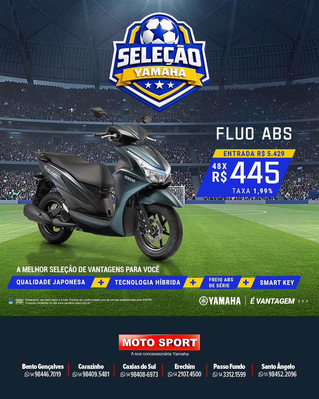 Seleção Yamaha
