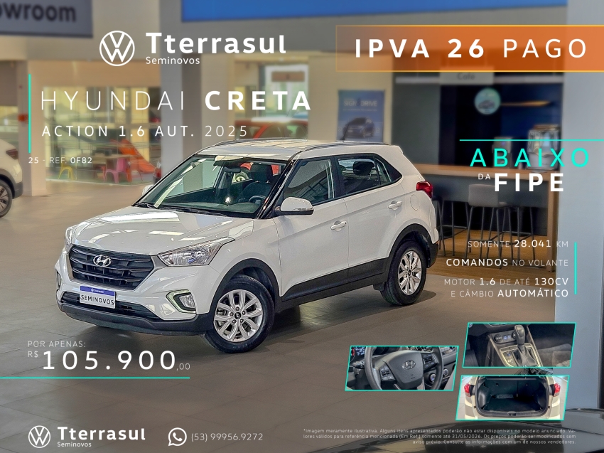 1.6 16V FLEX ACTION AUTOMÁTICO