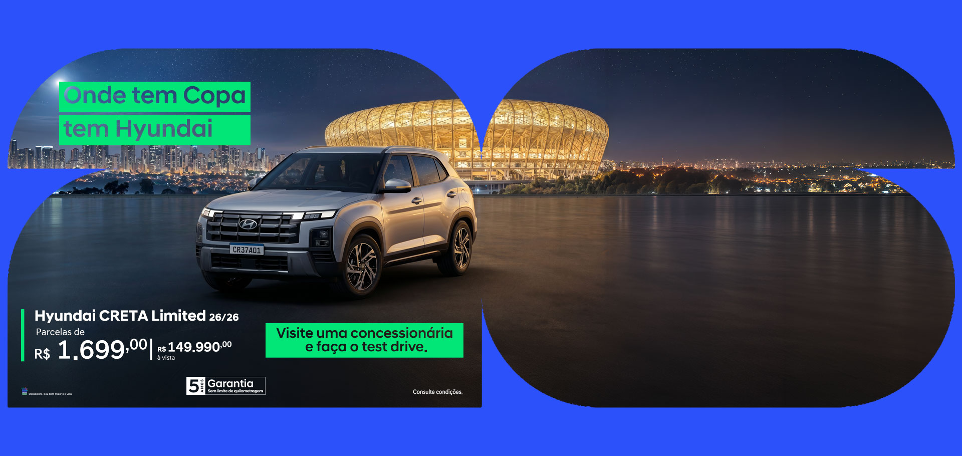 banner oferta creta limited | maio