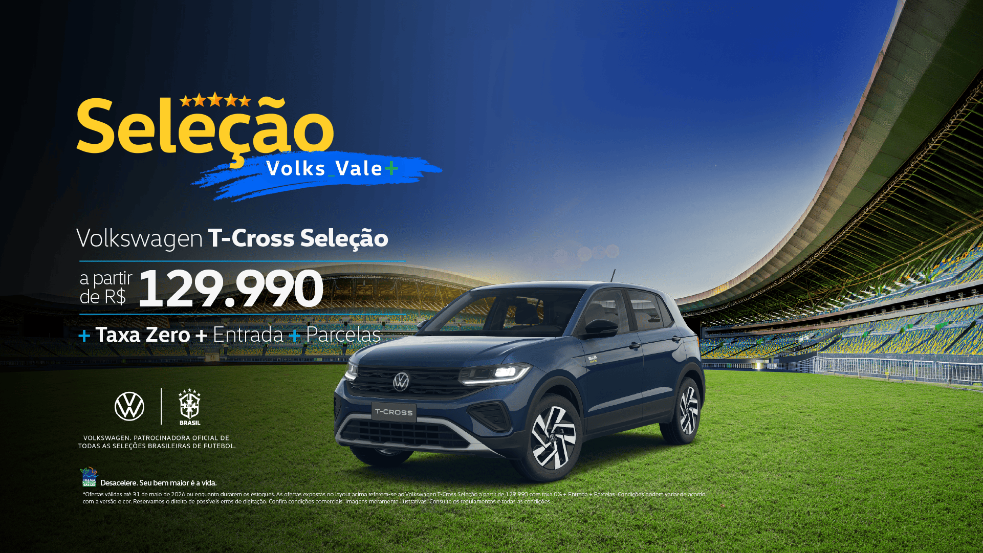 banner tcross seleção 05/26