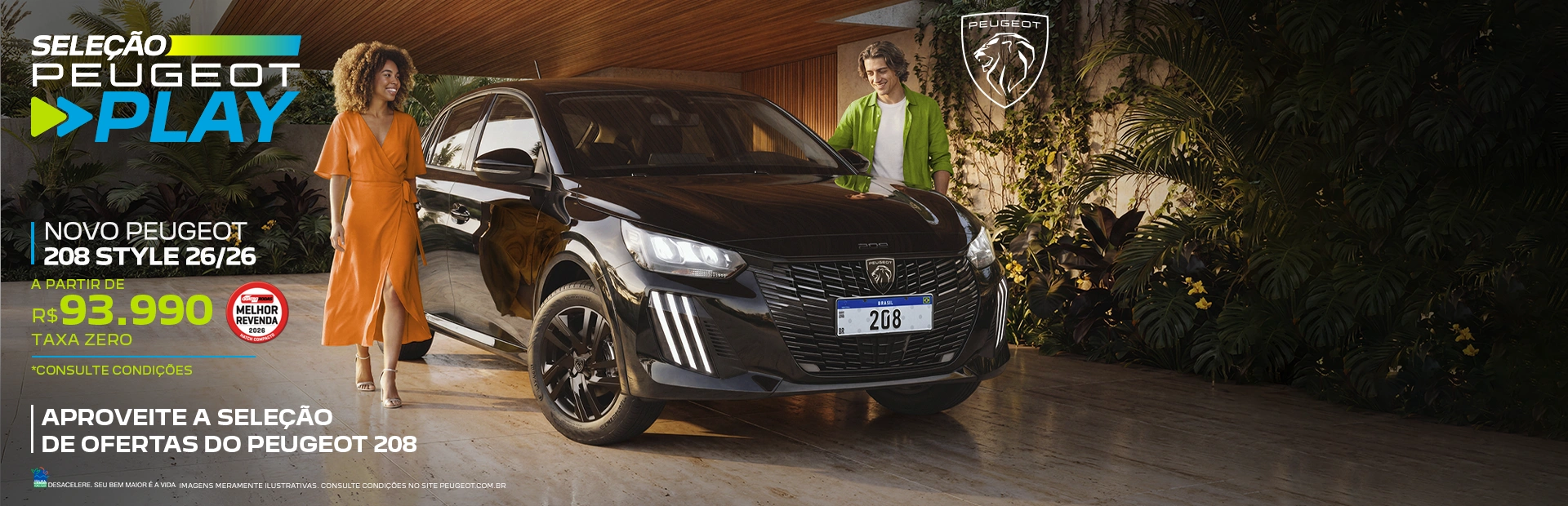 banner 210 ddm varejo peugeot selecao 208
