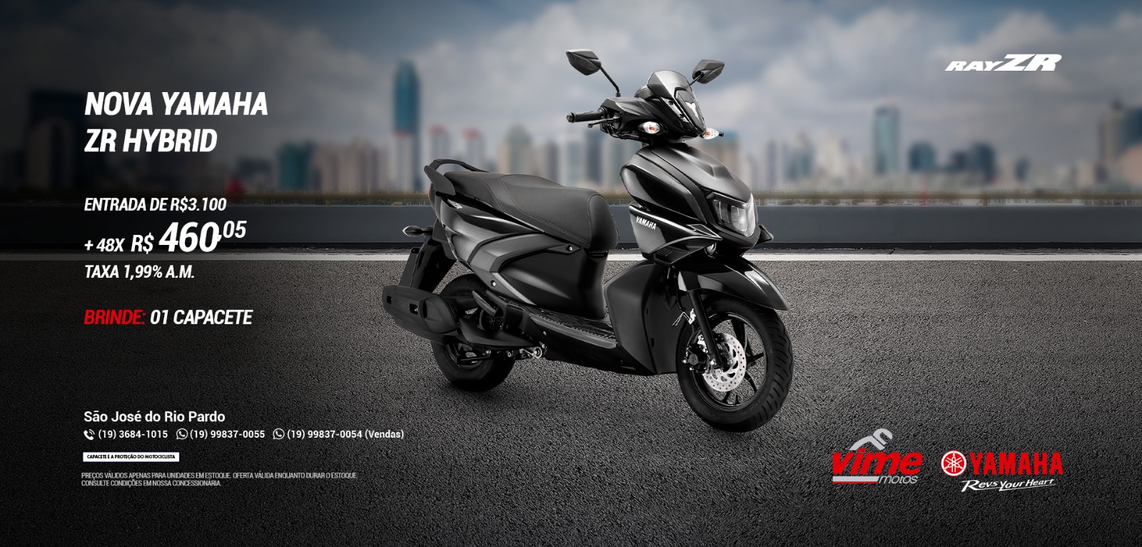 banner nova yamaha zr hybrid