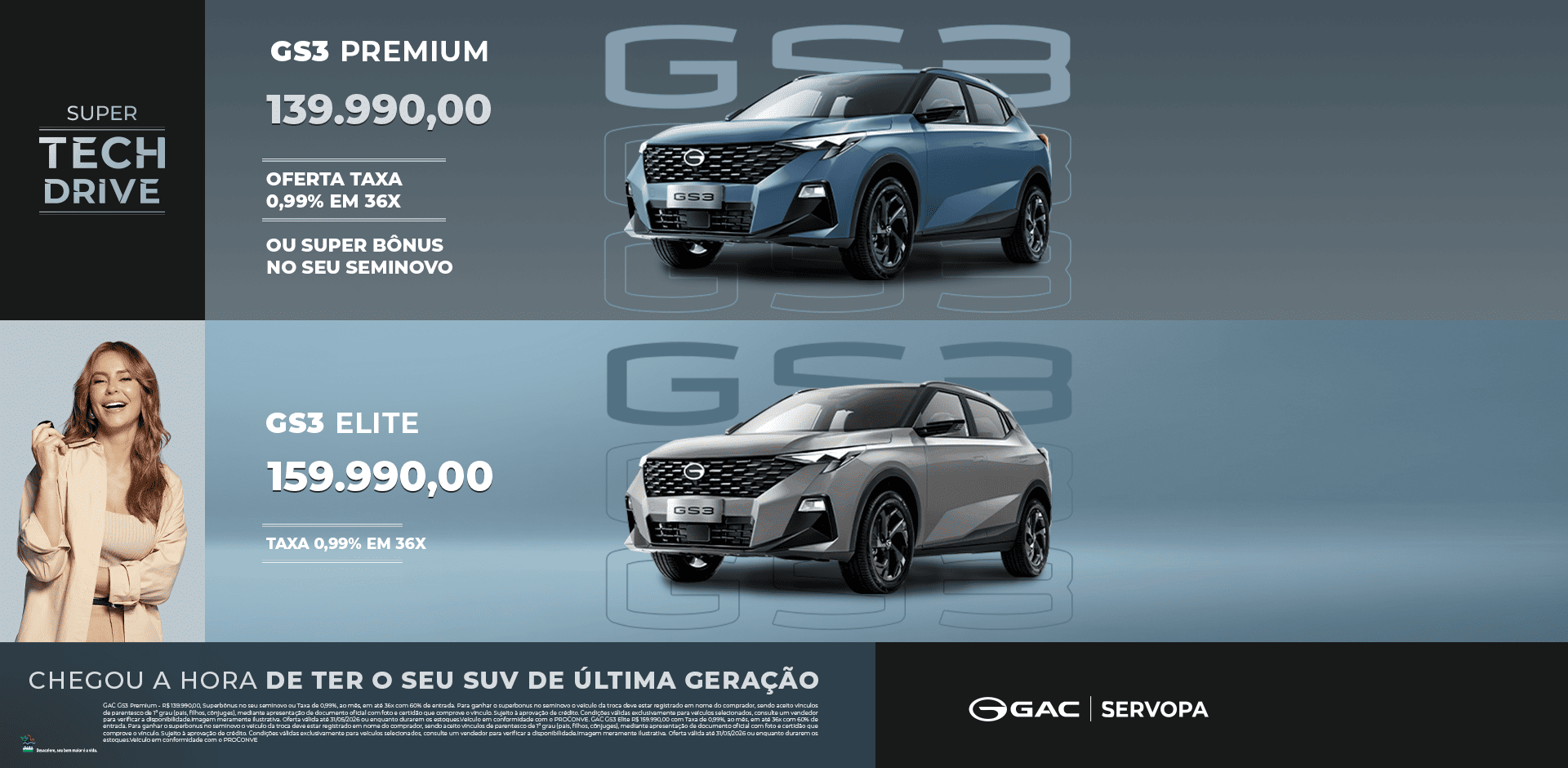 banner gs3 premium e elite