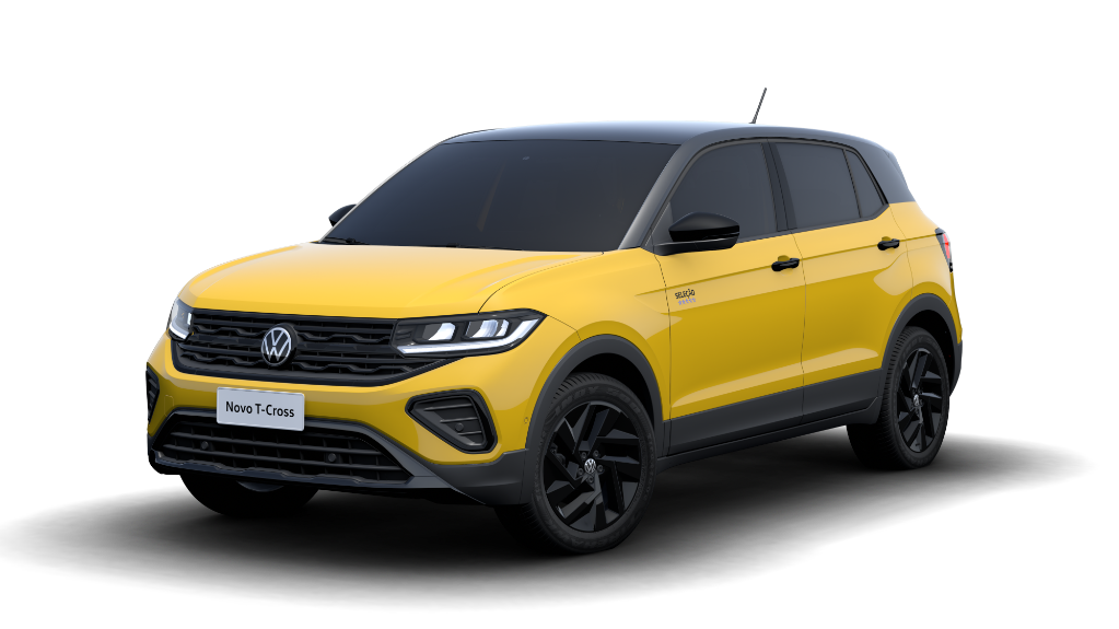 VW apresenta T‑Cross Canarinho, novo mascote sobre rodas da Seleção