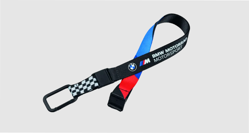 Chaveiro Cordão Preto BMW Motorsport