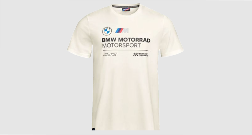 Camiseta BMW Motorsport Branca