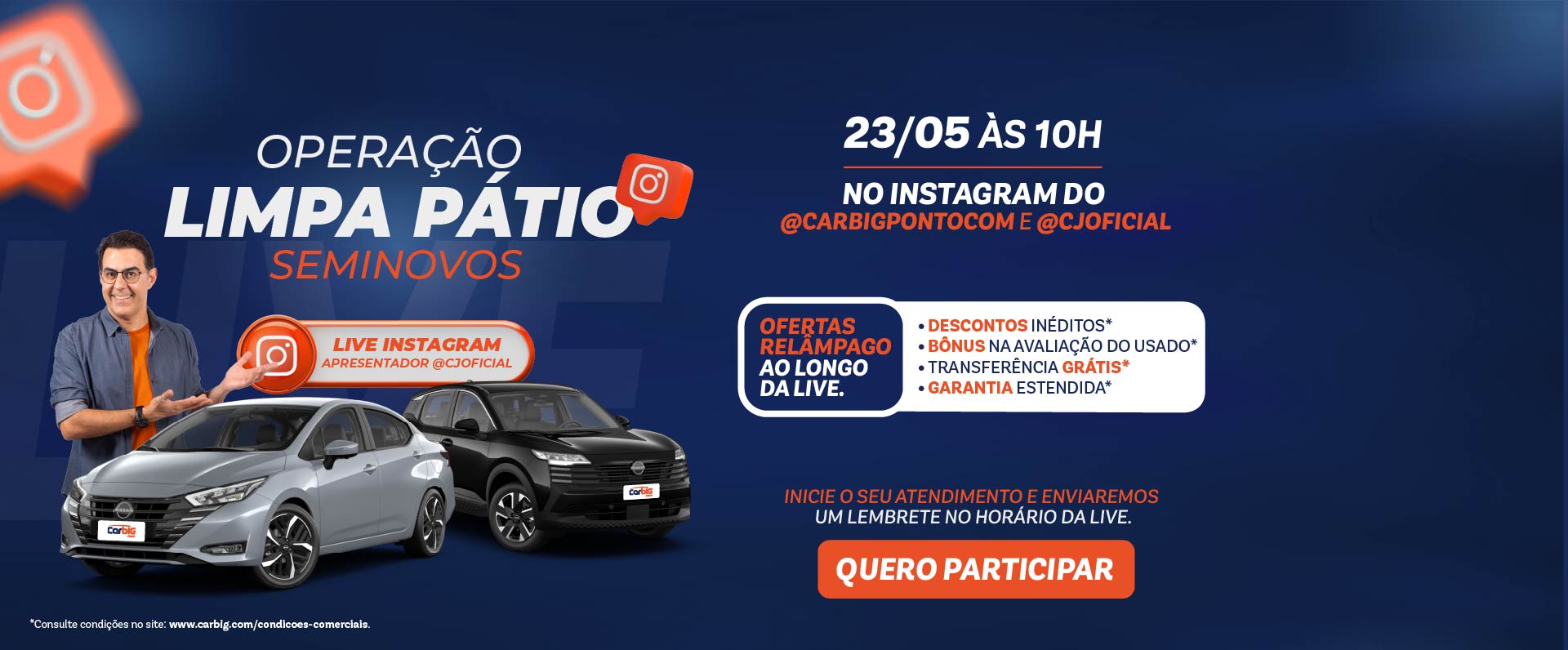 banner ação carbig maio