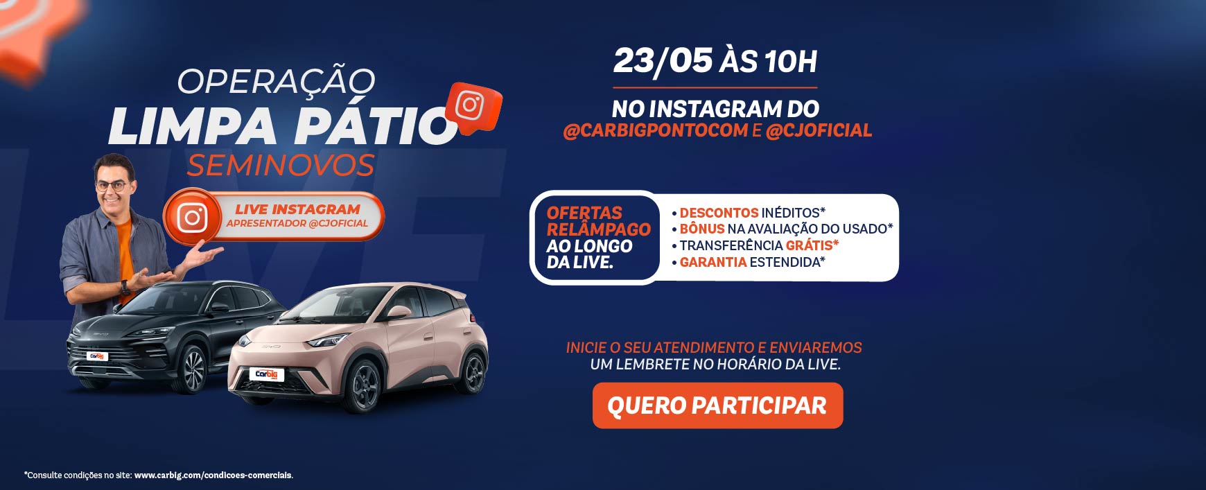 banner banner evento carbig