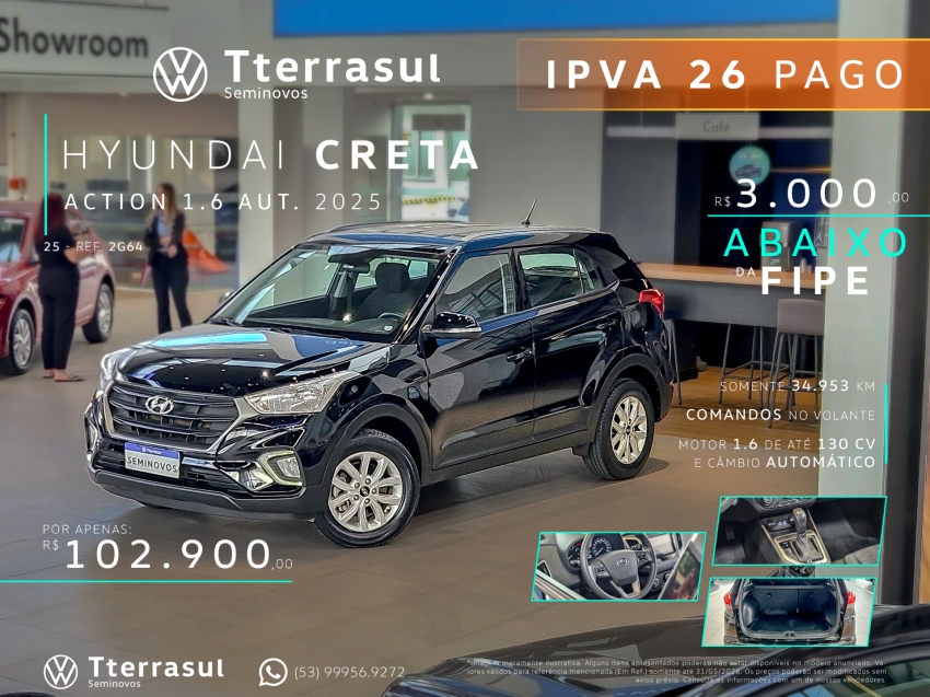 1.6 16V FLEX ACTION AUTOMÁTICO