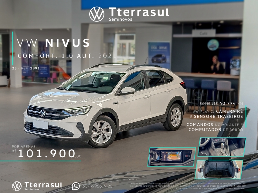 1.0 200 TSI TOTAL FLEX COMFORTLINE AUTOMÁTICO