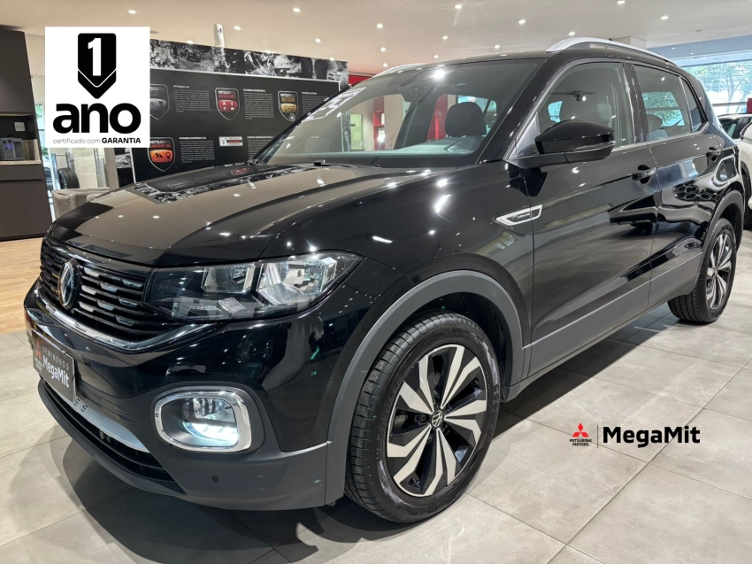VW - Volkswagen-T-CROSS-1.4 250 TSI TOTAL FLEX HIGHLINE AUTOMÁTICO