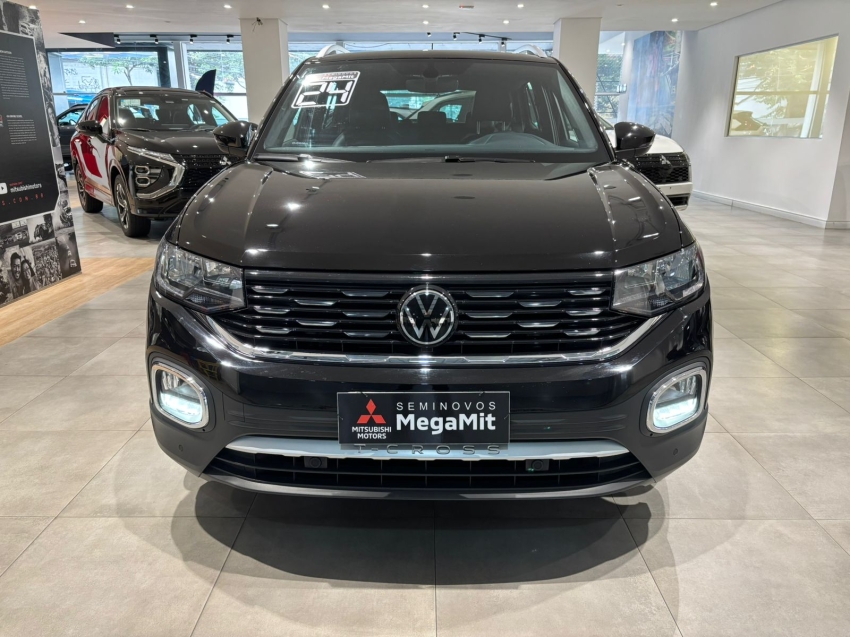 VW - Volkswagen-T-CROSS-1.4 250 TSI TOTAL FLEX HIGHLINE AUTOMÁTICO