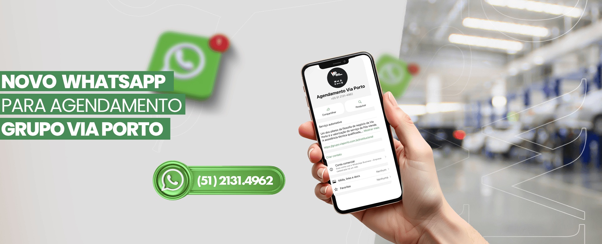 banner whatsapp agendamento