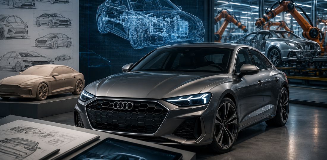Como nasce um Audi: do conceito ao carro final